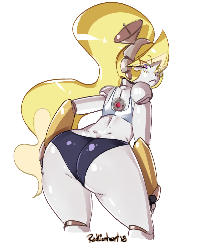 Хентай Большая жопа,Роботы,Pv 02,pov,вид сзади,робо-девочка,pivot, rule34