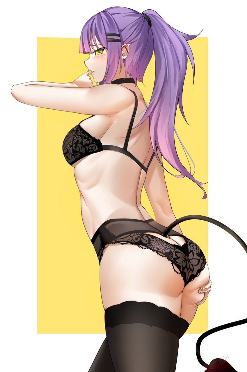 Хентай Аниме,хентай,длинные волосы,одна девочка,фиолетовые волосы, rule34