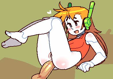 Хентай член,Роботы,робо-девочка,cave story,curly_brace, rule34