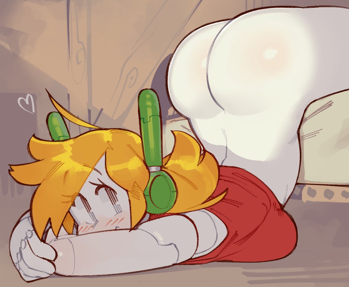 Хентай Большие сиськи,Большая жопа,Роботы,робо-девочка,cave story,curly_brace, rule34