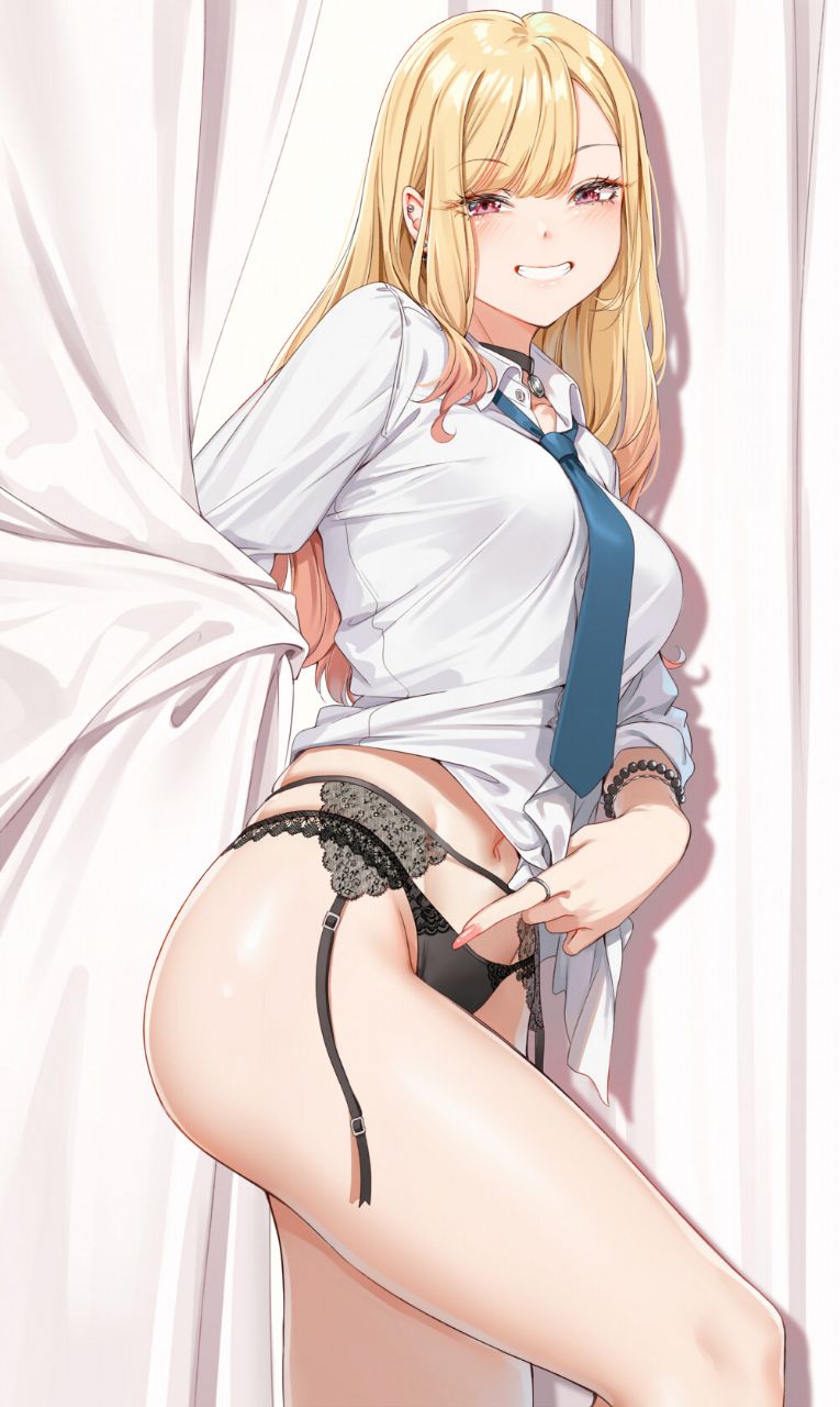 Хентай Аниме,в одежде,длинные волосы,нижнее бельё,аниме телка,вайфу,красотка,китагава_марин,эта_фарфоровая_кукла_влюбилась, rule34