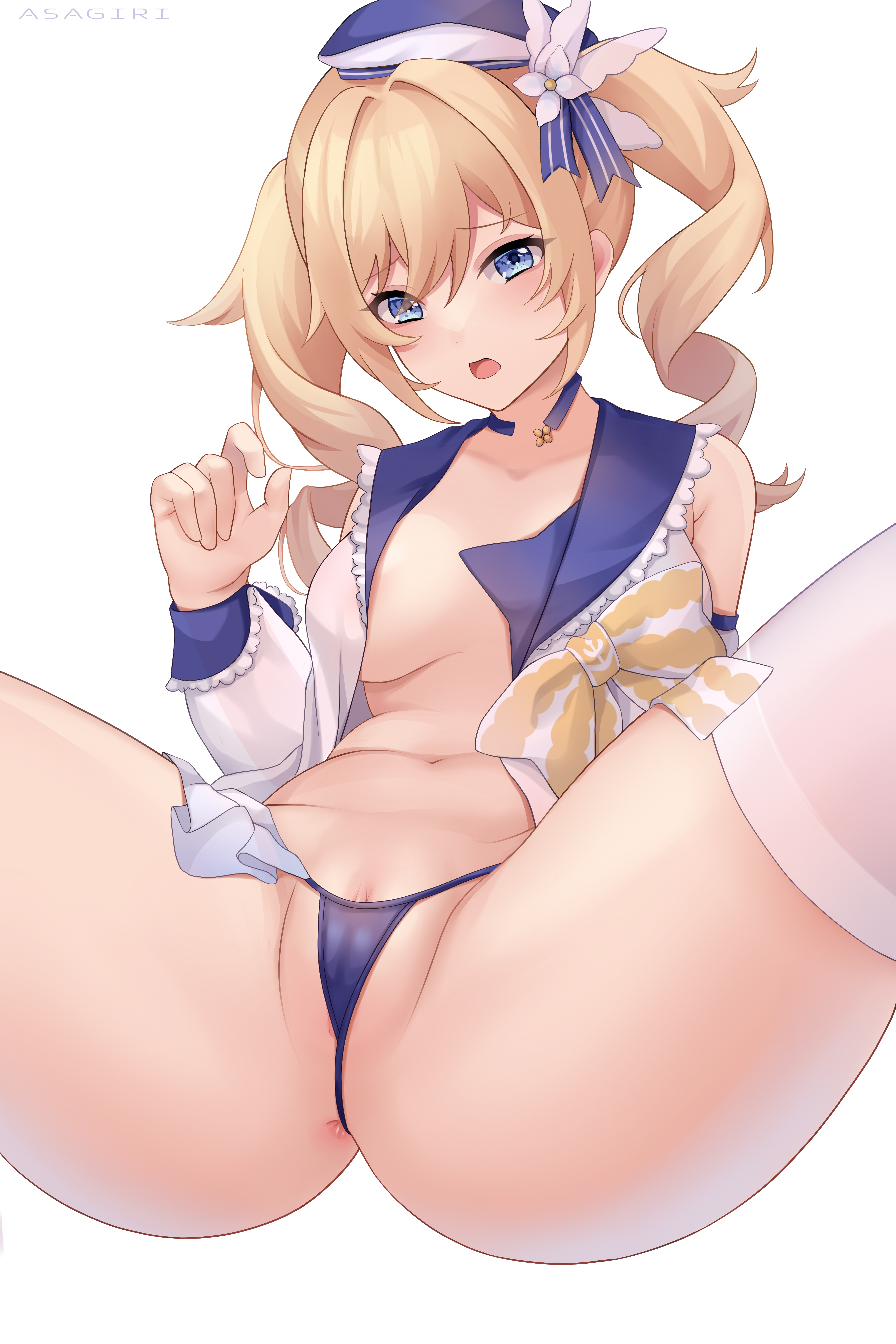 Хентай genshin impact,пизда,трусики,нижнее бельё,barbara, rule34