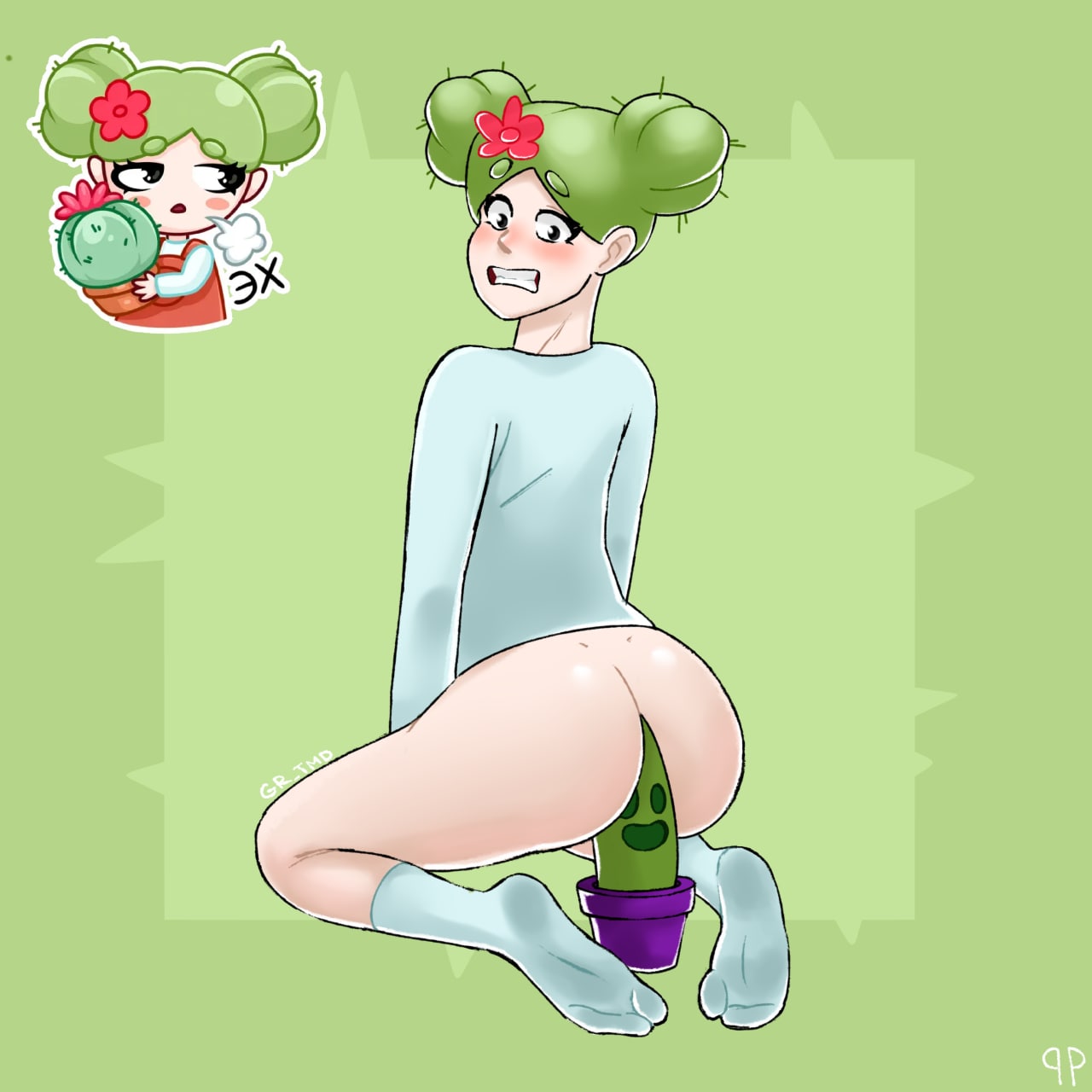 Хентай Большая жопа,в одежде,короткая стрижка,стикеры_вконтакте,2d,анал,brawl stars,без_трусиков,дилдо, rule34