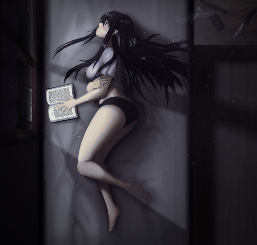 Хентай Большие сиськи,в одежде,длинные волосы,трусики,фиолетовые волосы,ножки,кровать,грудь,doki doki literature club,безобидное,юри,ddlc,юри_ddlc,yuri_ddlc, rule34