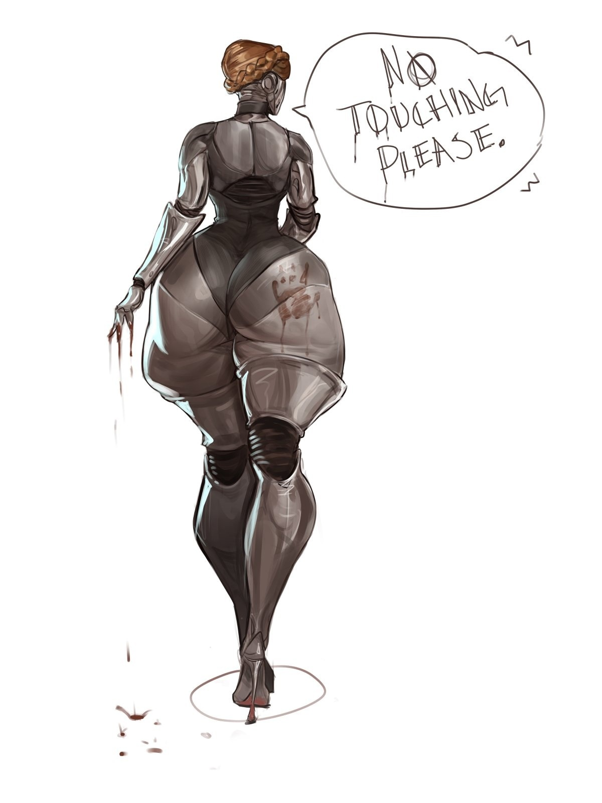 Хентай Большая жопа,короткая стрижка,робот,Роботы,рыжая,текст,atomic_heart,двойняшки__atomic_heart_,огромный_зад, rule34