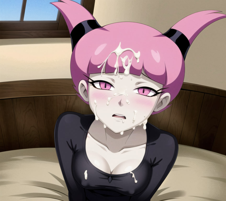 Хентай Большие сиськи,Сперма,нейросеть,stable_diffusion,розовые волосы,на лицо,юные_титаны_вперед!,джинкс, rule34