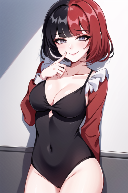 Хентай Большие сиськи,короткая стрижка,стикеры_вконтакте,нейросеть,stable_diffusion,нижнее бельё,черноволосые,красные_волосы,маф__стикеры_вконтакте, rule34