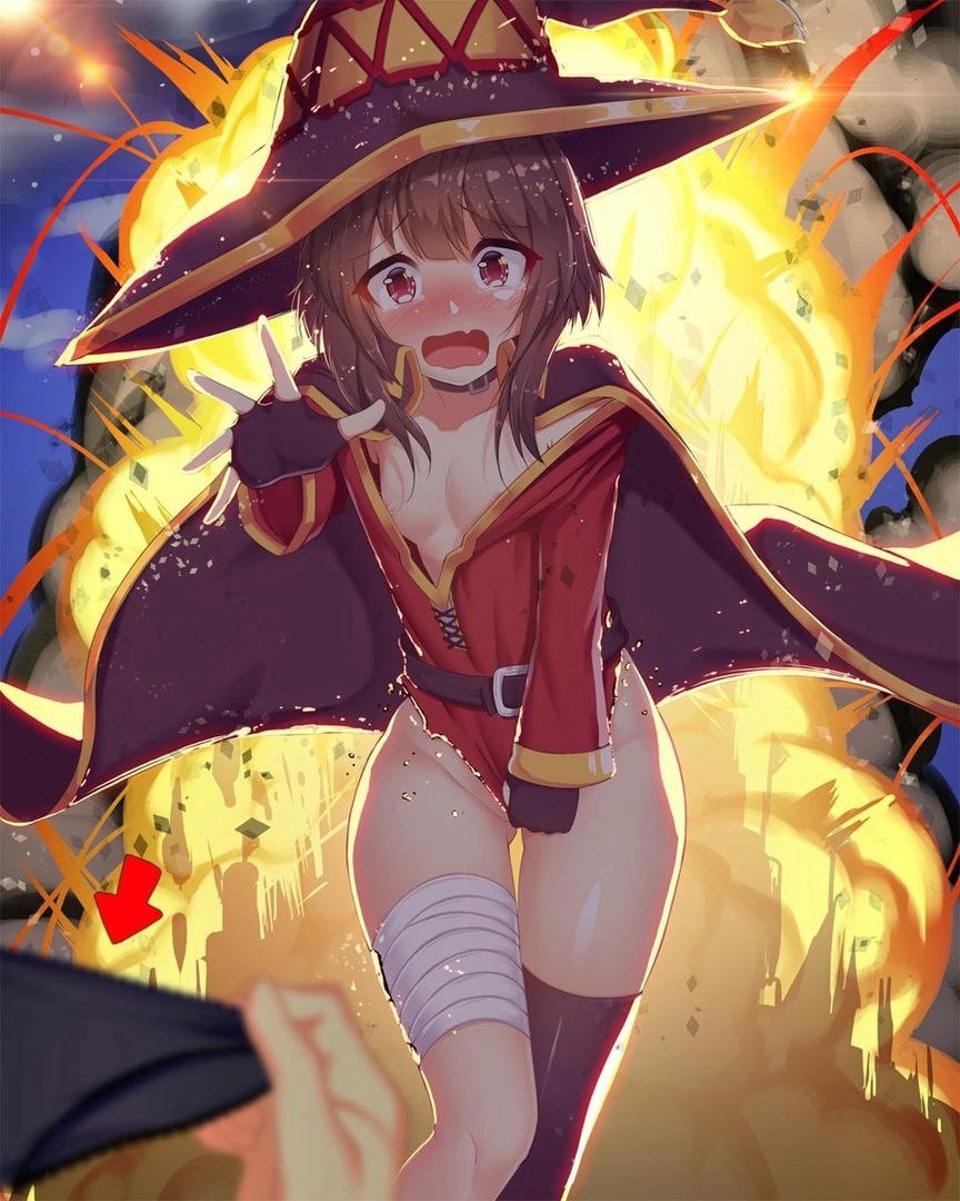 Хентай мегумин,KonoSuba, rule34