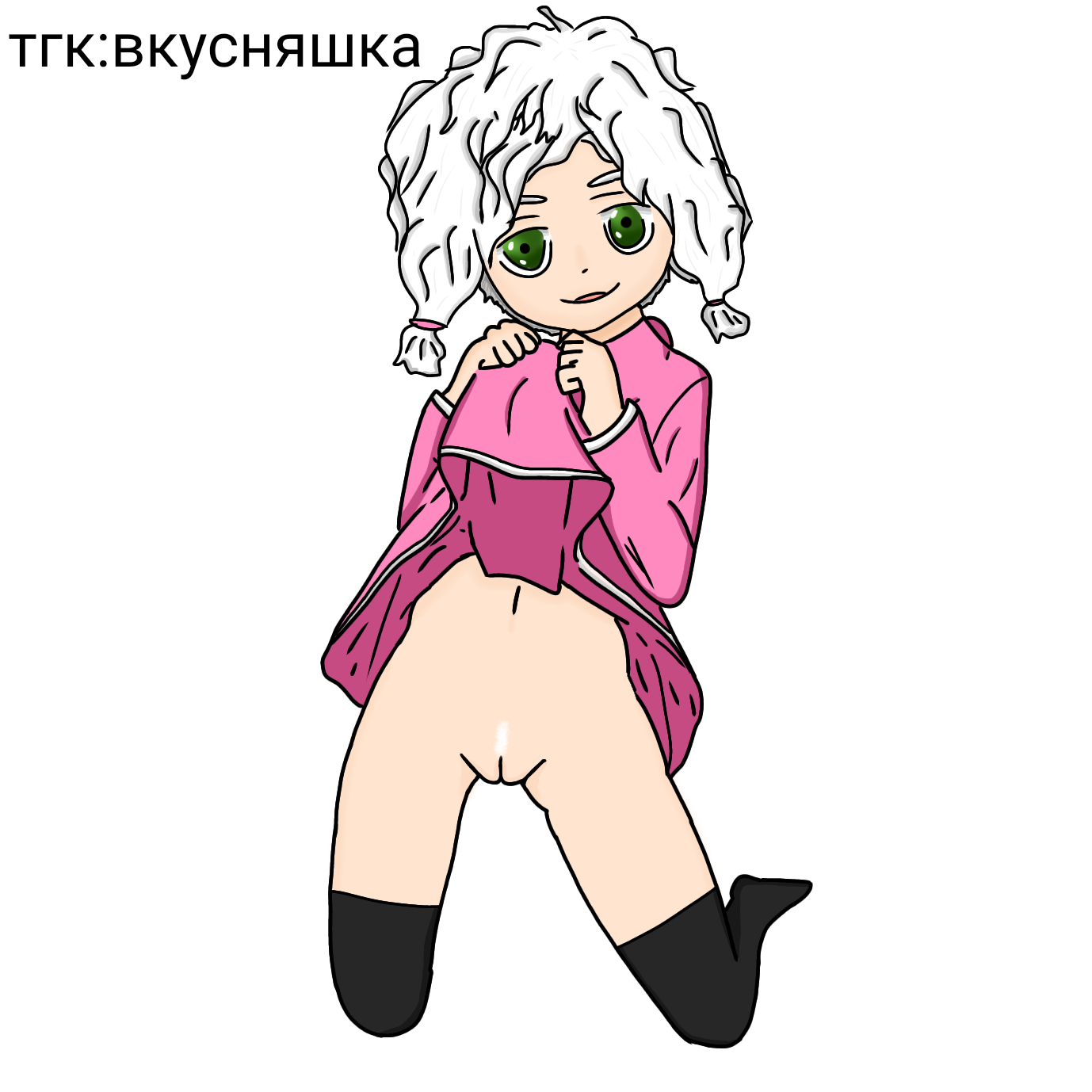Хентай пизда,tiny_bunny,2d,голая,оля_tiny_bunny,без_трусиков,улыбка,зелёные_глаза,беловолосая,киска,хвостики, rule34