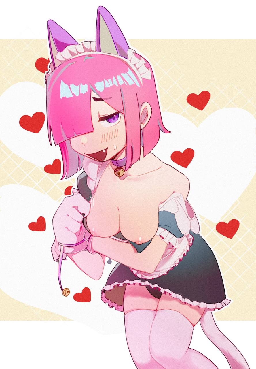 Хентай чулки,трусики,юбочка,brawl stars,розовые волосы,colette, rule34