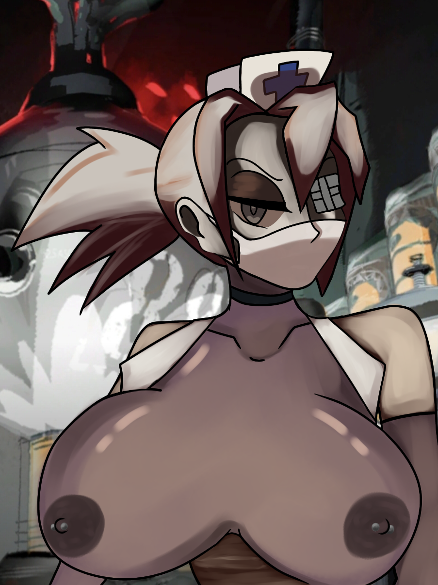 Хентай 2d,hentai,skullgirls, rule34