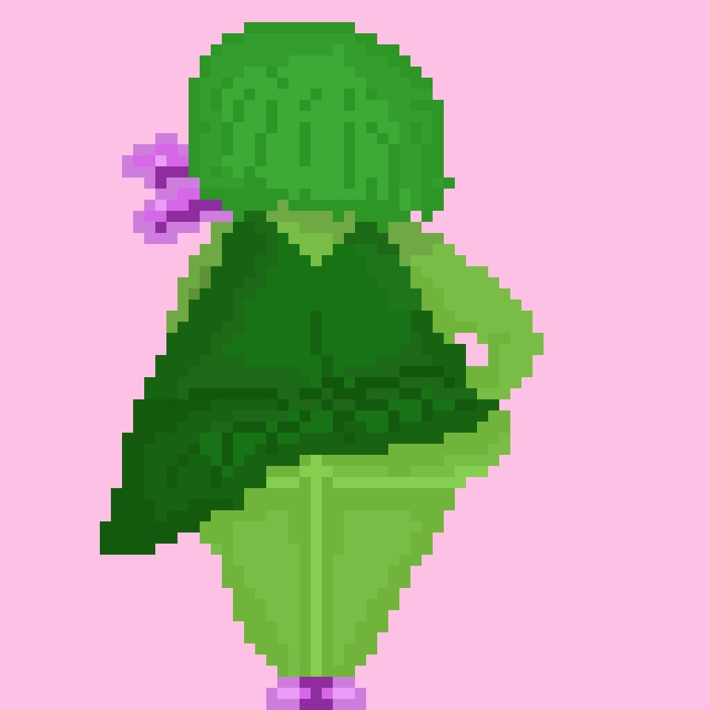 Хентай Большая жопа,зелёные волосы,пиксель_арт,зелёные_глаза,зелёная_кожа, rule34