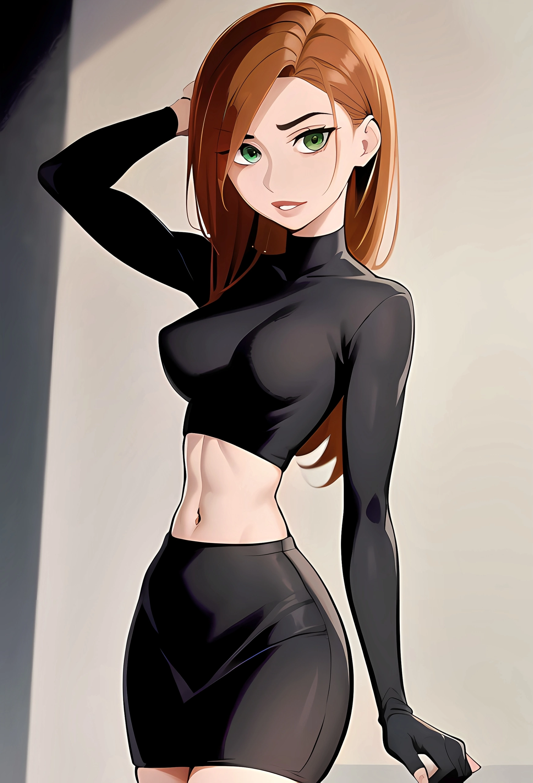 Хентай Большие сиськи,stable_diffusion,нейросеть,рыжая,ким_пять_с_плюсом, rule34