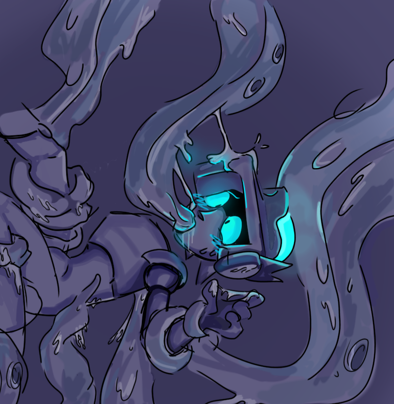 Хентай в темноте,larry_brawl_stars,surge_brawl_stars, rule34