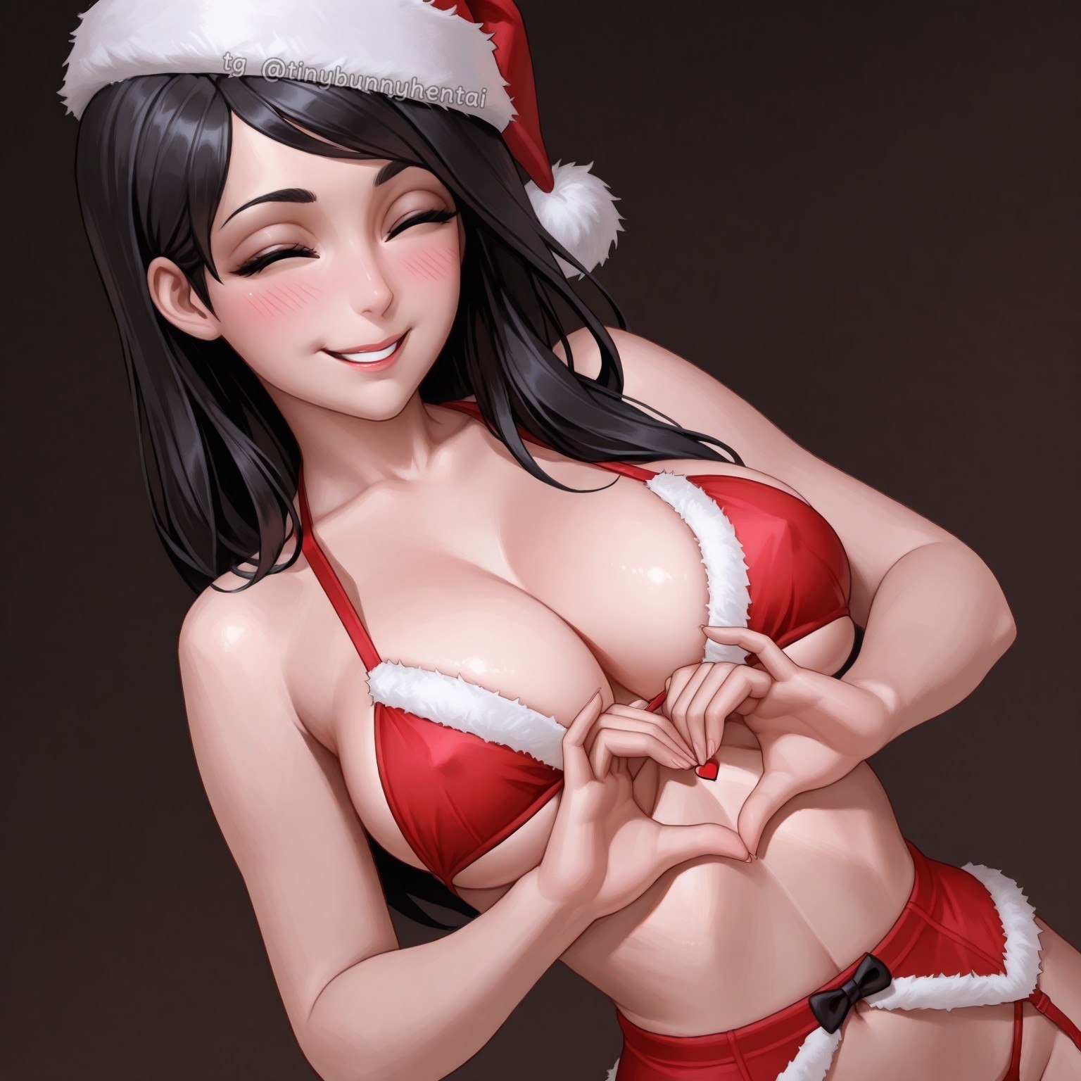 Хентай Большие сиськи,нейросеть,tiny_bunny,нижнее бельё,полина_tiny_bunny,зайчик,новый_год, rule34