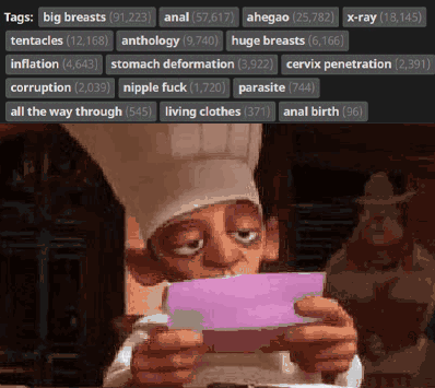 Хентай Gif,ratatouille, rule34