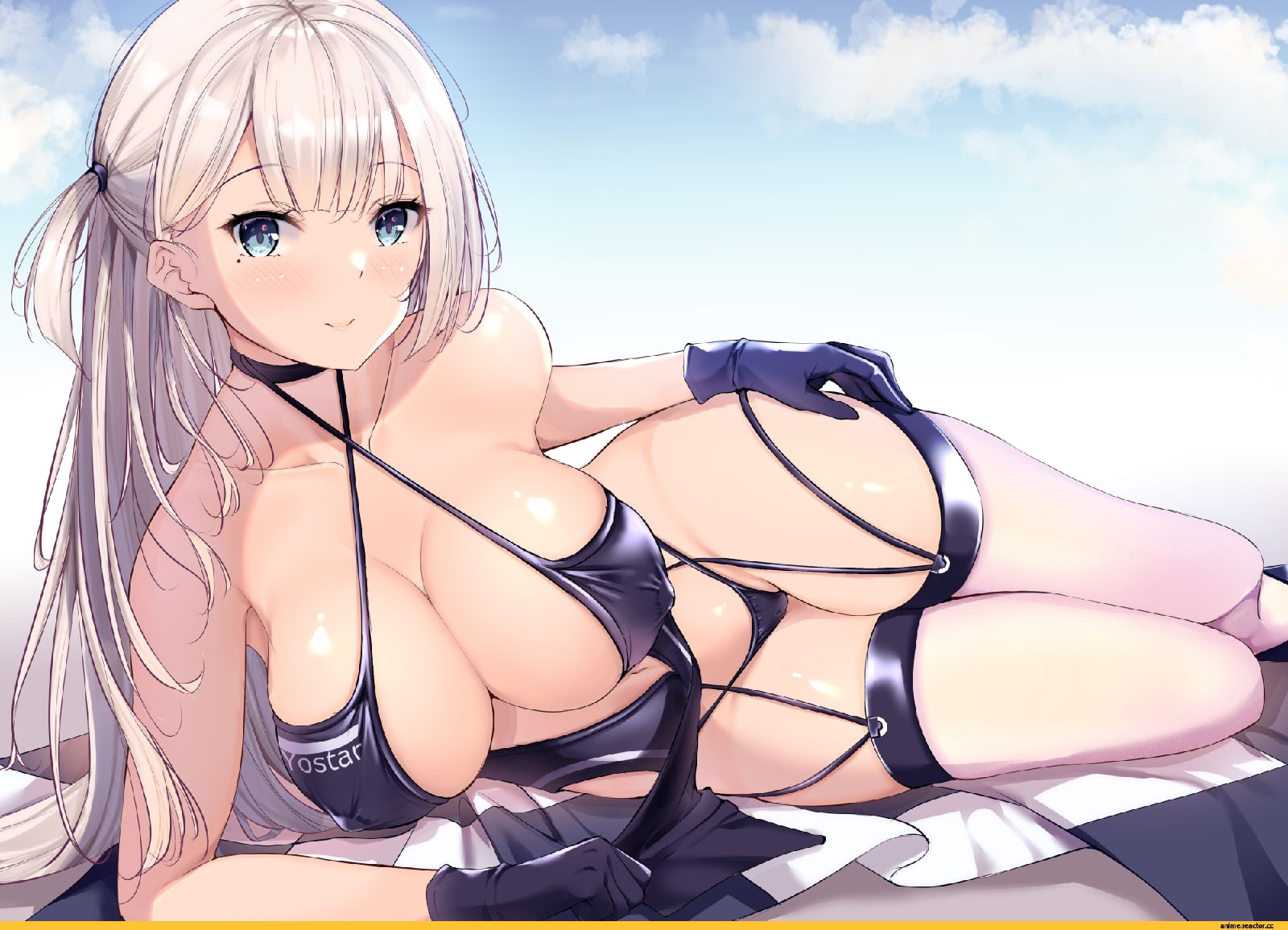 Хентай Аниме,Большая жопа,Большие сиськи,вайфу,милая,azur lane, rule34