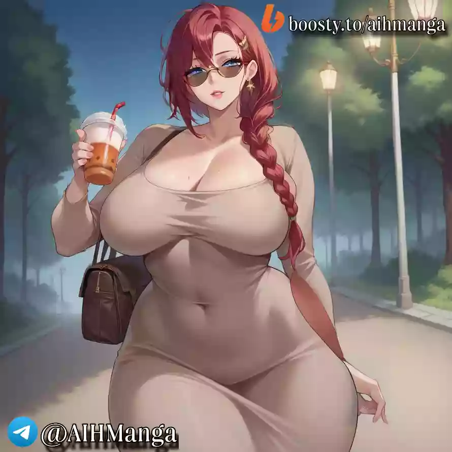 Большие сиськи,Большая жопа,большие_ляжки,красные_волосы,милфа,вайфу,оригинальный_персонаж,