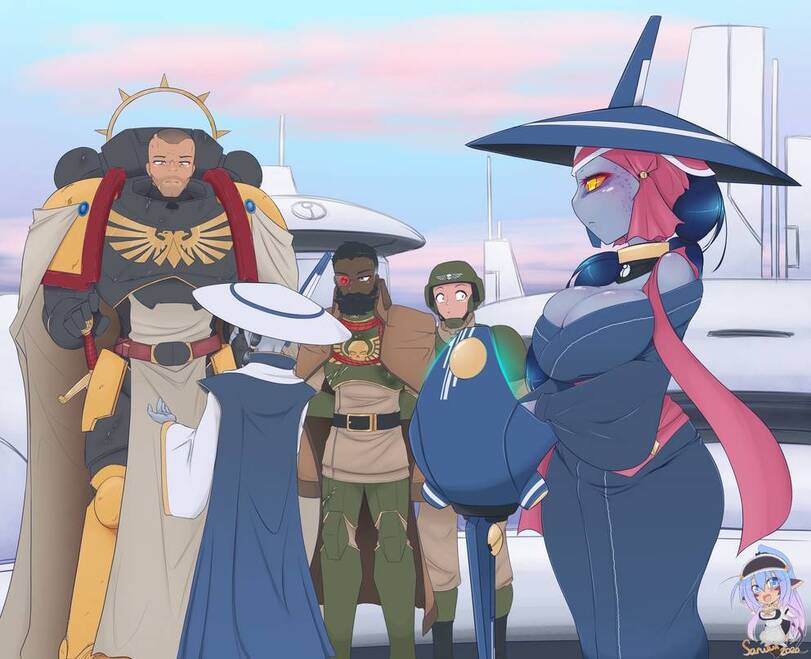 Хентай warhammer 40k, rule34